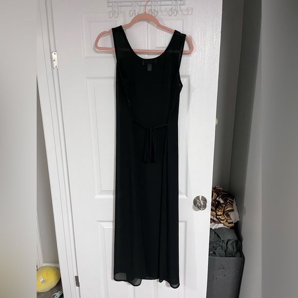 black long see-through dress - Picture 1 of 4